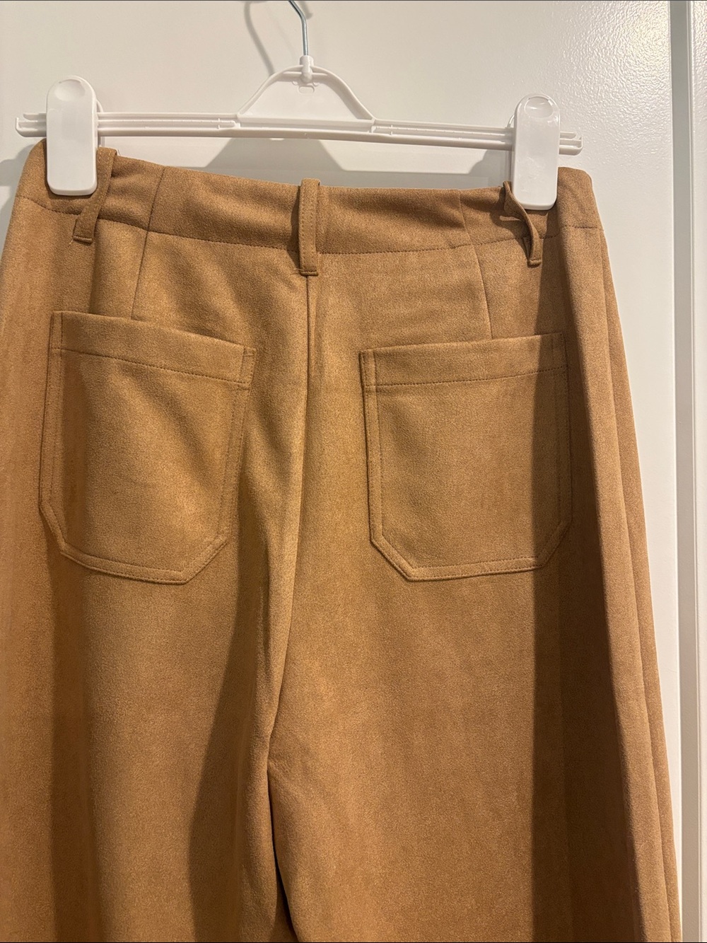 Lovelo Women’s Suede-Like Wide Leg Pants Medium - Picture 5 of 8